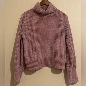 Hippie Rose Turtleneck Sweater - EUC